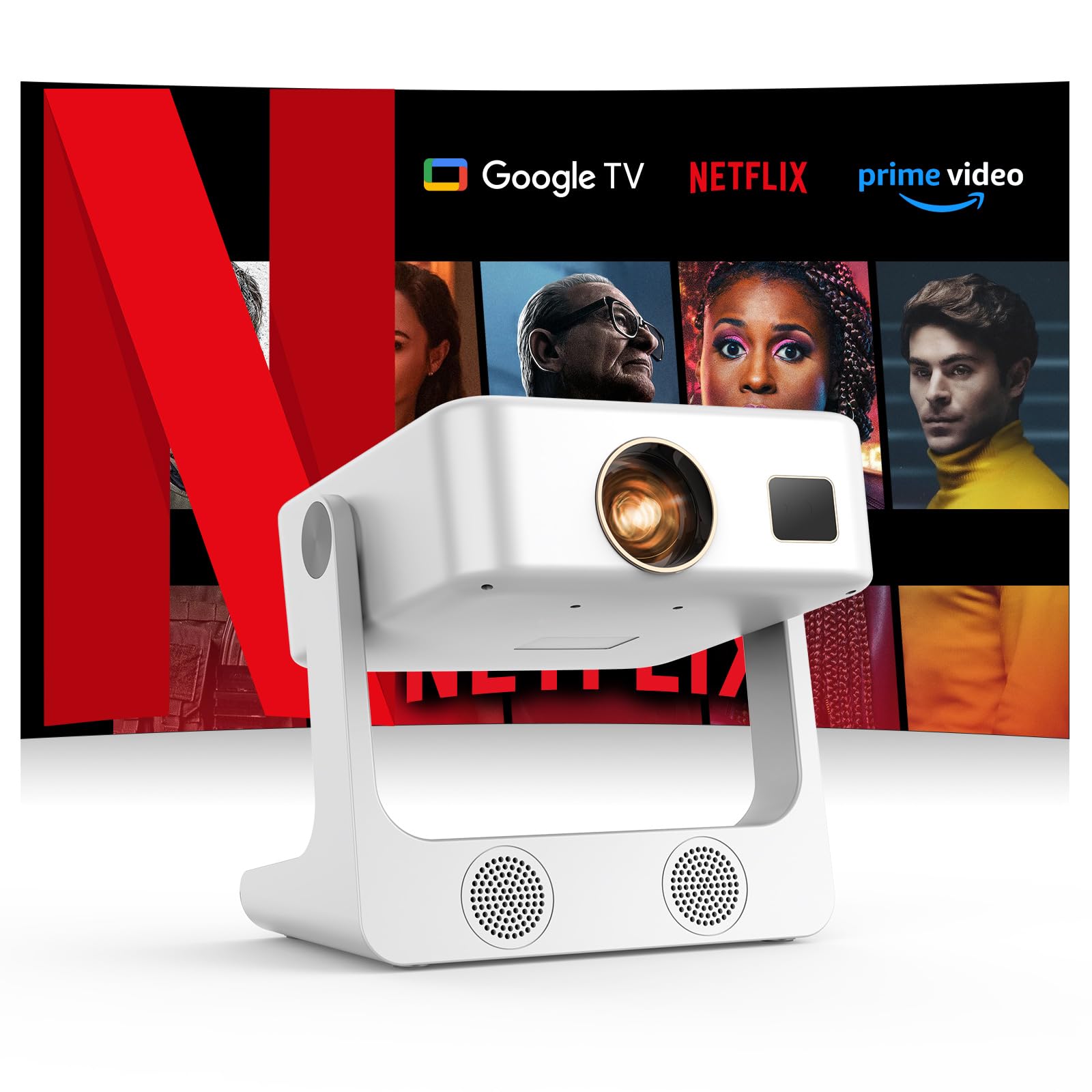 Amazon.co.jp: 【短焦点・Google TV公式】プロジェクター 家庭用 2000